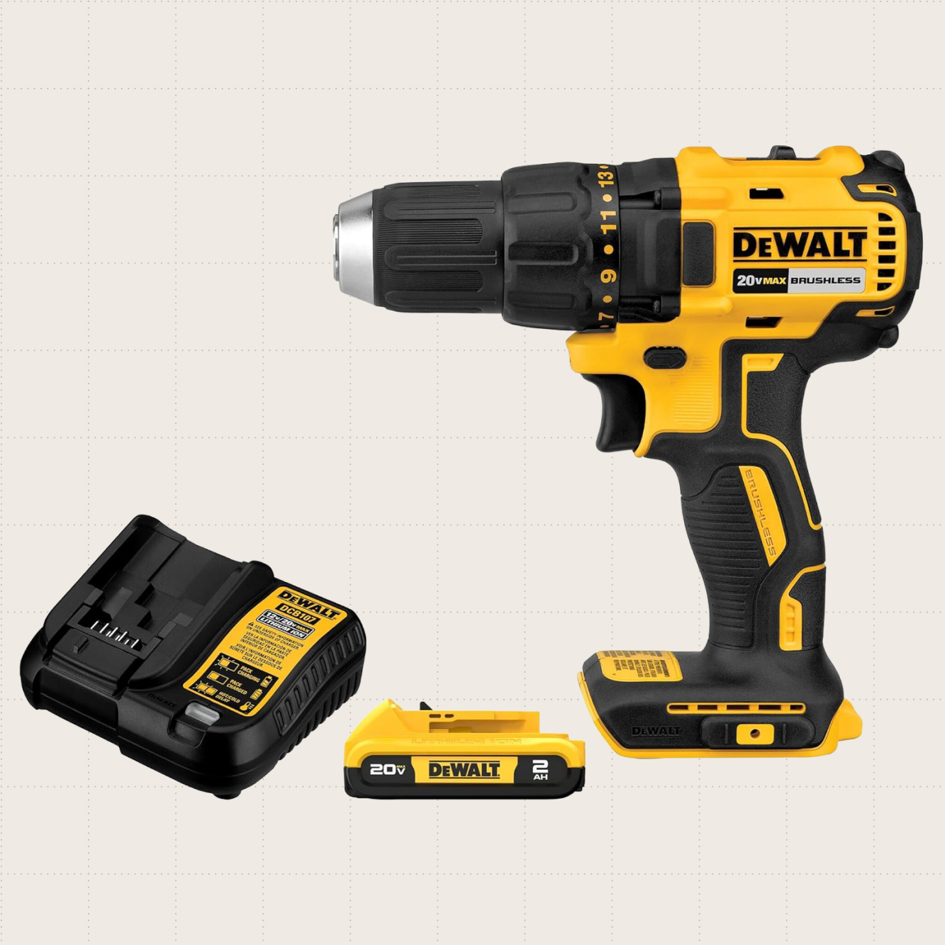 DEWALT 20V MAX Cordless Drill Driver Set