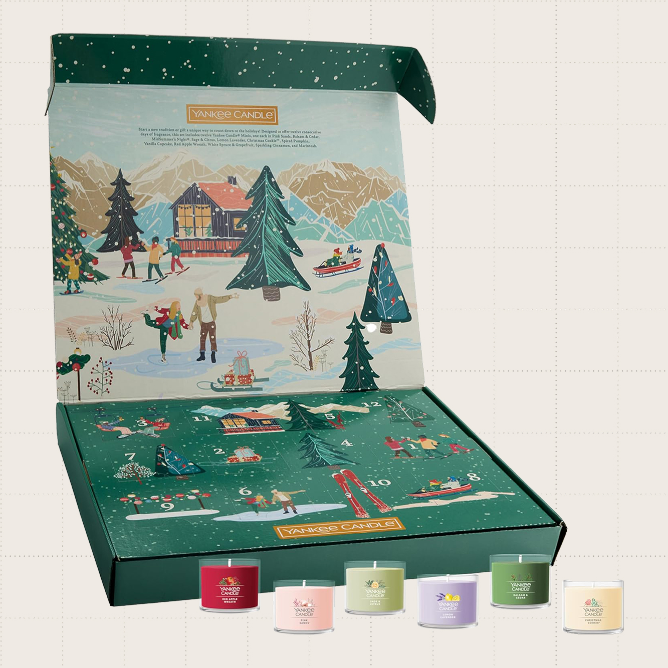 Yankee Candle Mini Jar Candle Advent Calendar