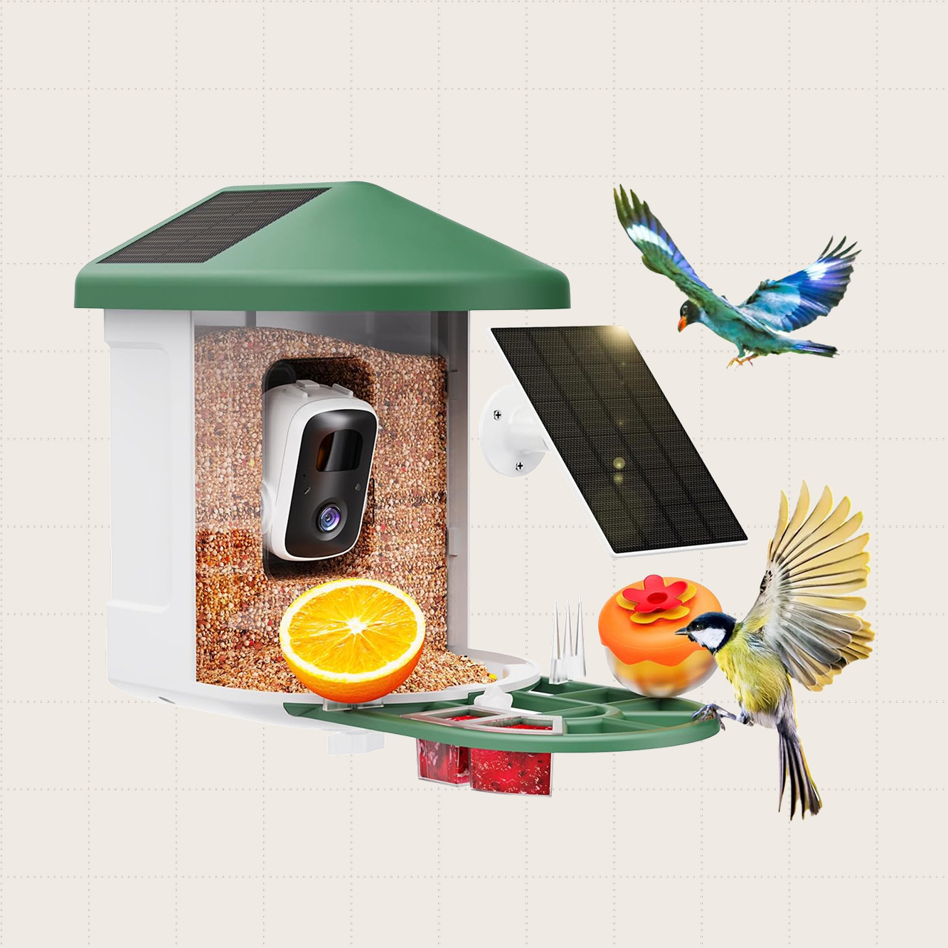 HARYMOR Smart Bird Feeder With AI Identification