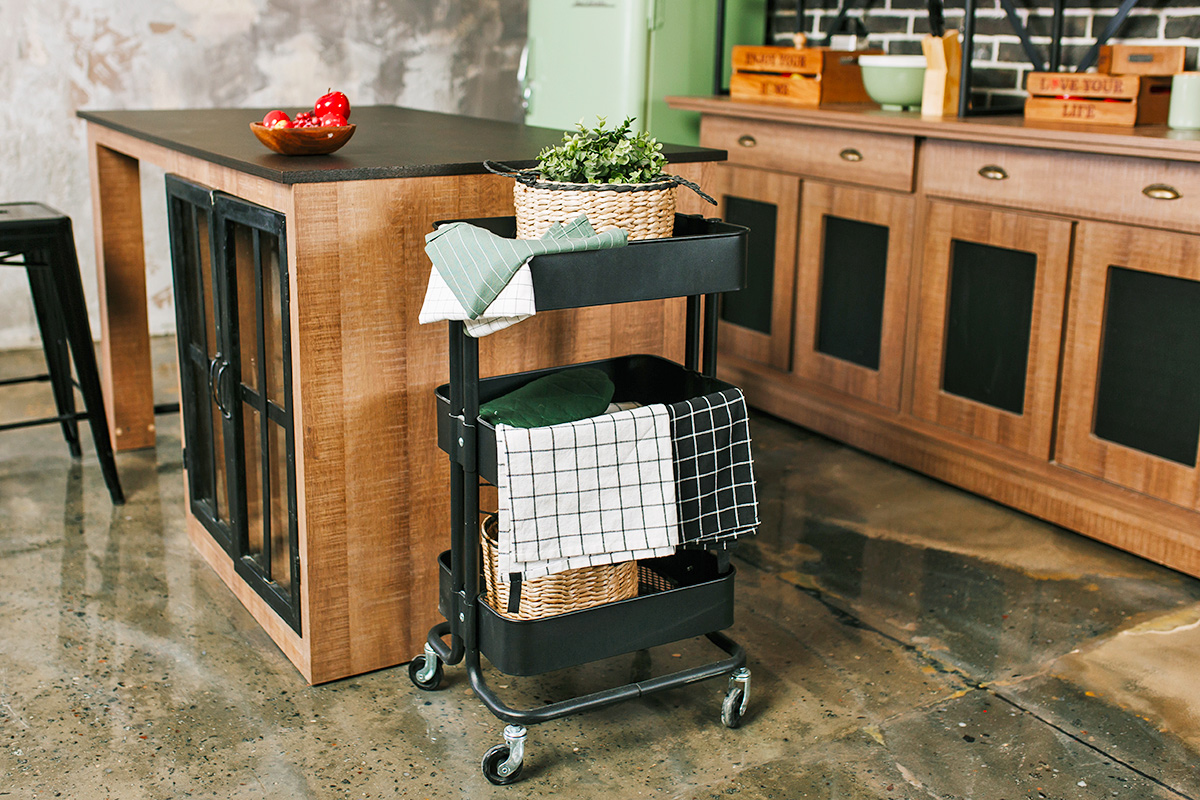 17 Clever Ways To Get Organized With a Rolling Cart