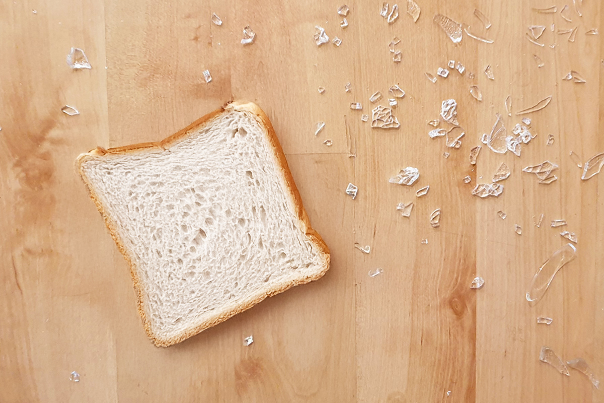 The Kitchen Staple That Cleans Up Broken Glass Like Magic