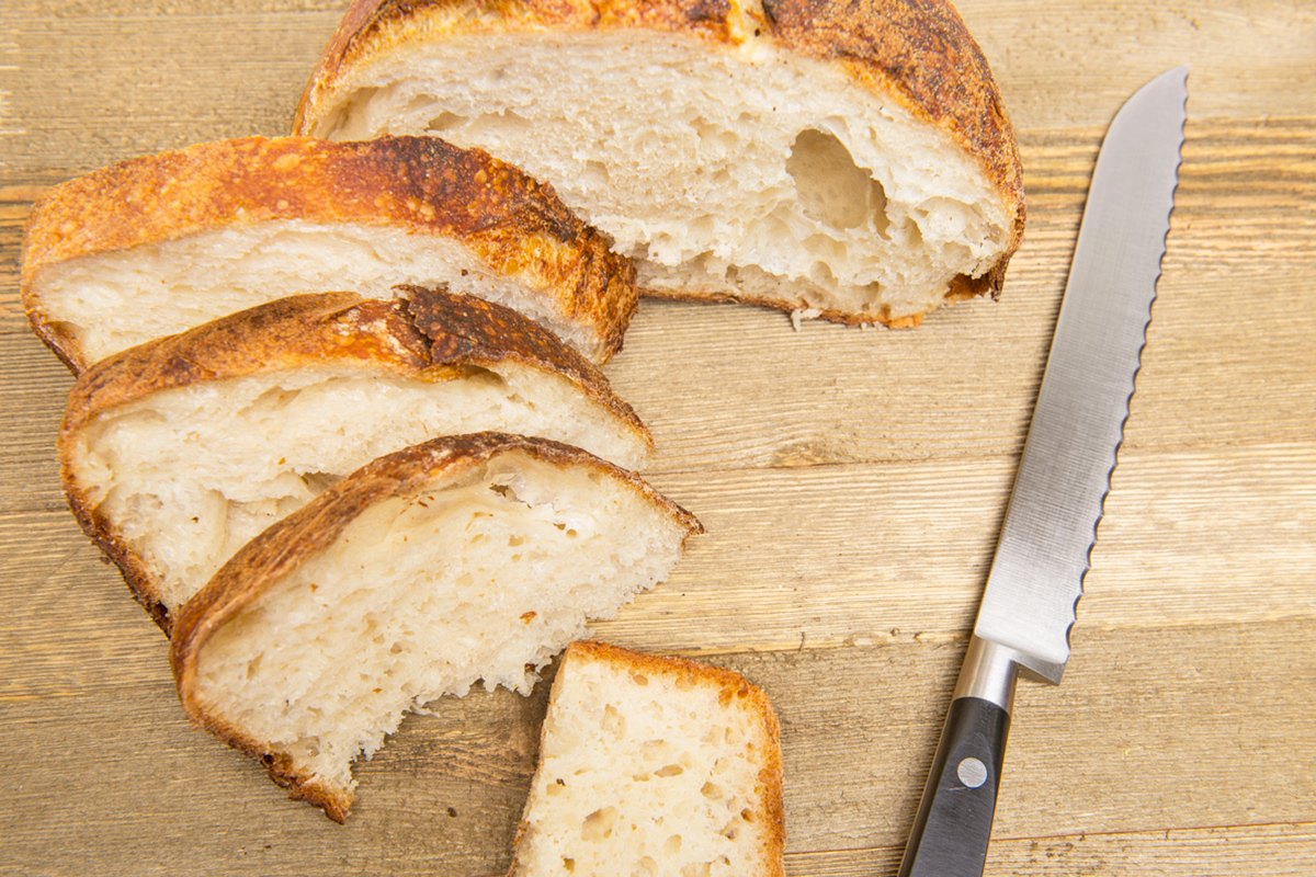 How To Slice Crusty Bread Without Crushing It
