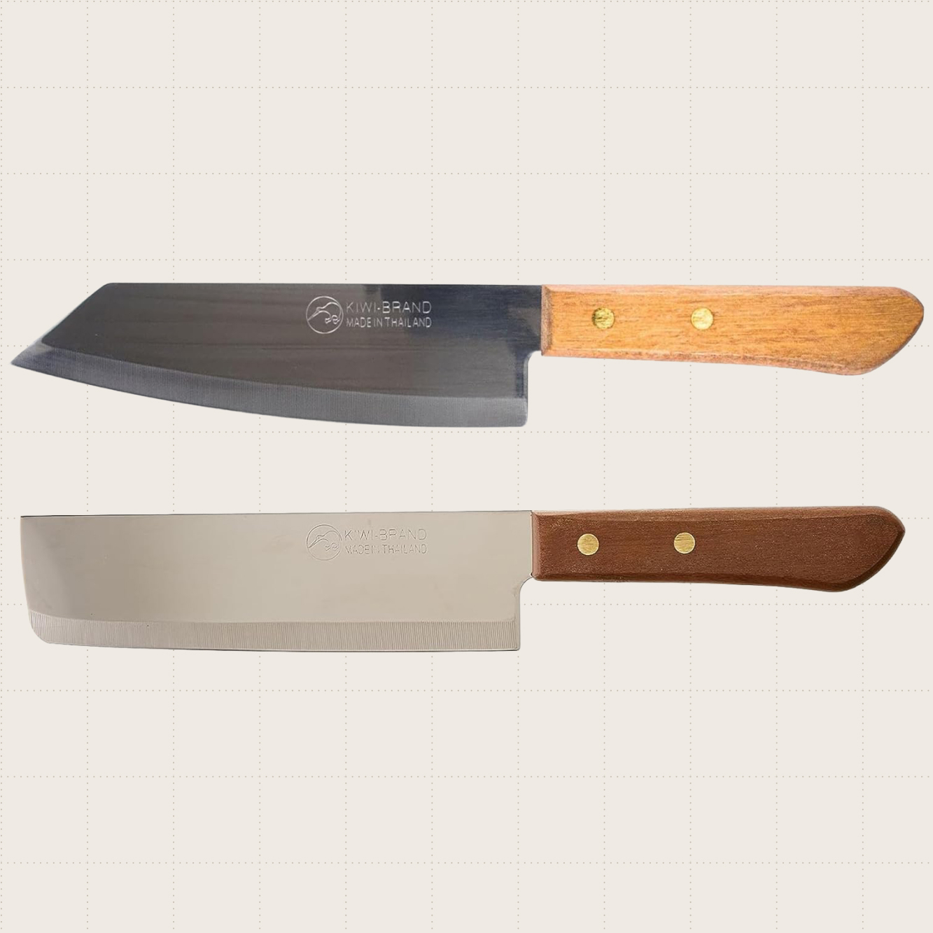 Kiwi Deba-Style Knife and Chef Knife Bundle