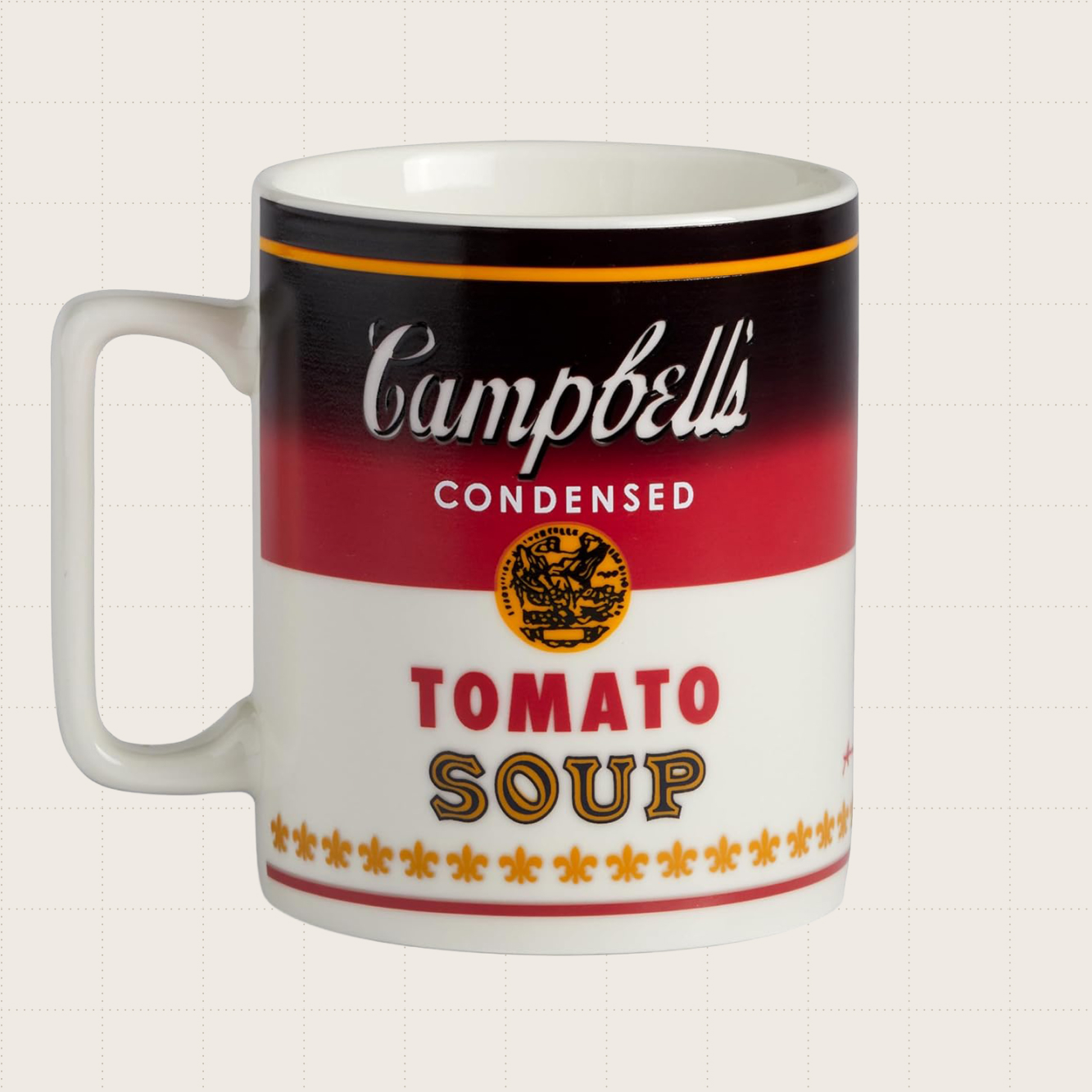 Galison Andy Warhol Soup Can Color Changing Ceramic Mug
