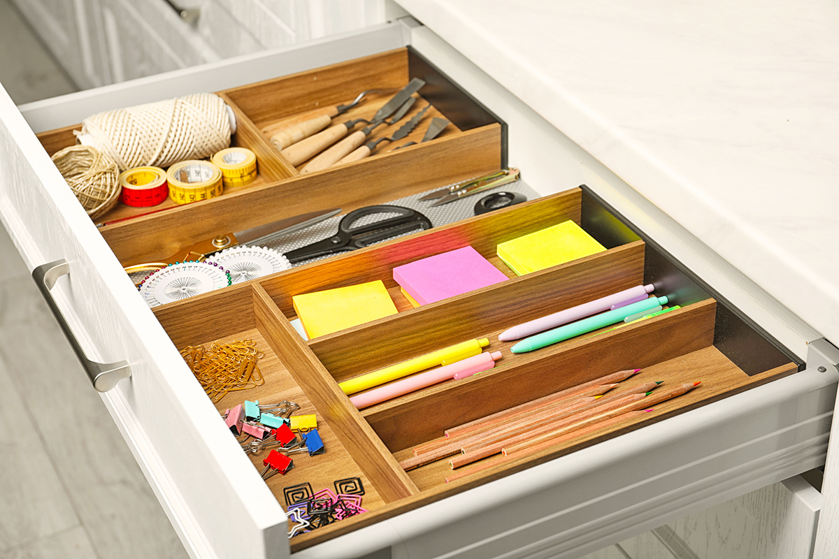 Organize Any Drawer So Essentials Are Easy To Find