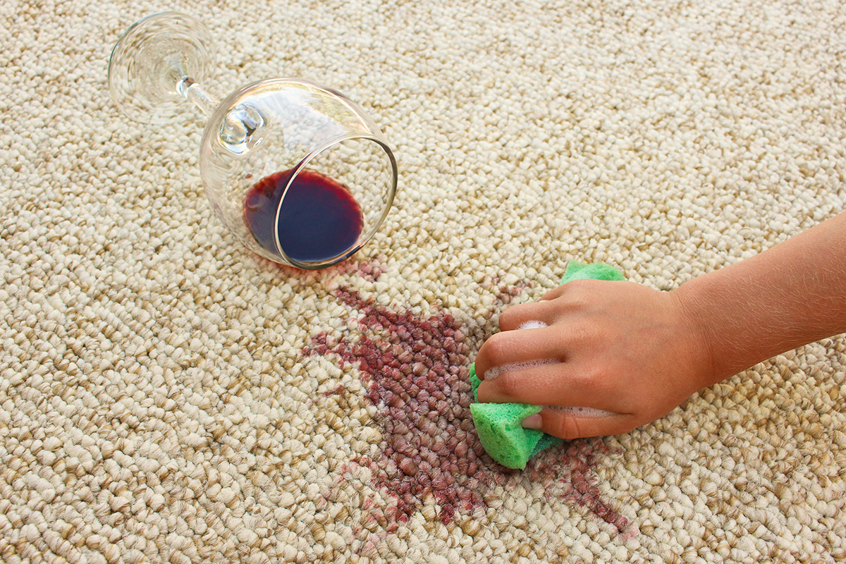 The Trick That Makes Red Wine Stains Disappear