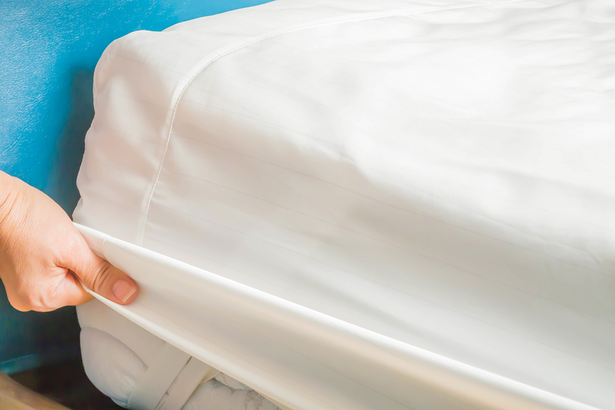 One Little Trick That Makes Changing Sheets Faster