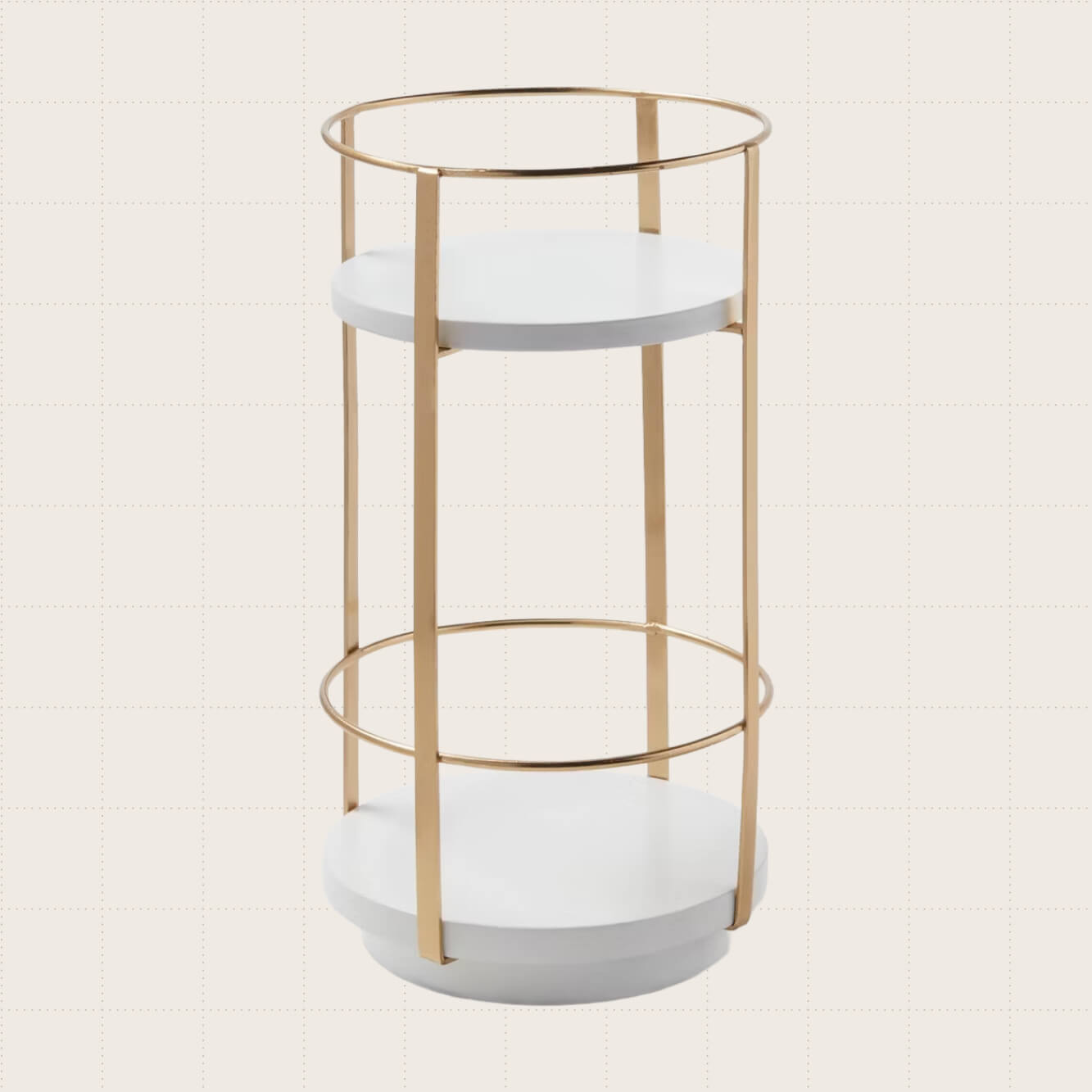 Brightroom Round Metal Countertop Turntable